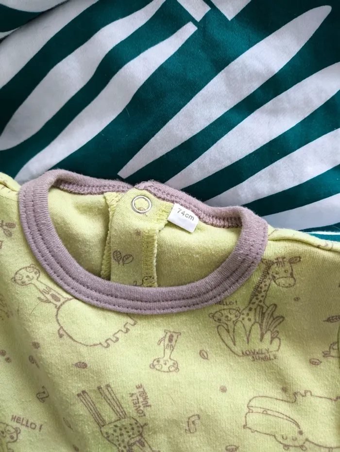 Lot de 4 vêtements 74 cm - photo numéro 6