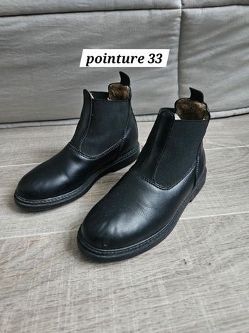 Boots équitation 33 Fouganza