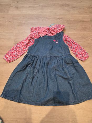 Robe + blouse 5 ans