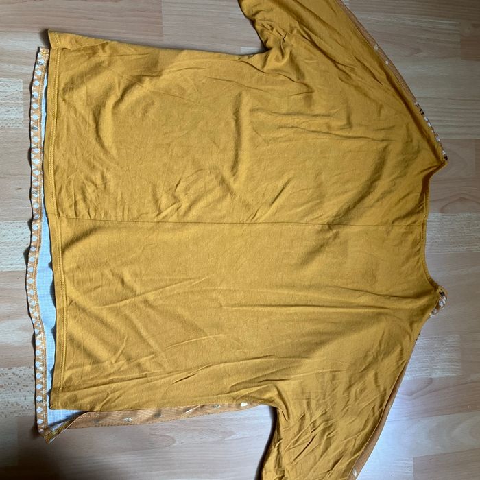 T-shirt Bréal, jaune moutarde, taille quatre - photo numéro 3