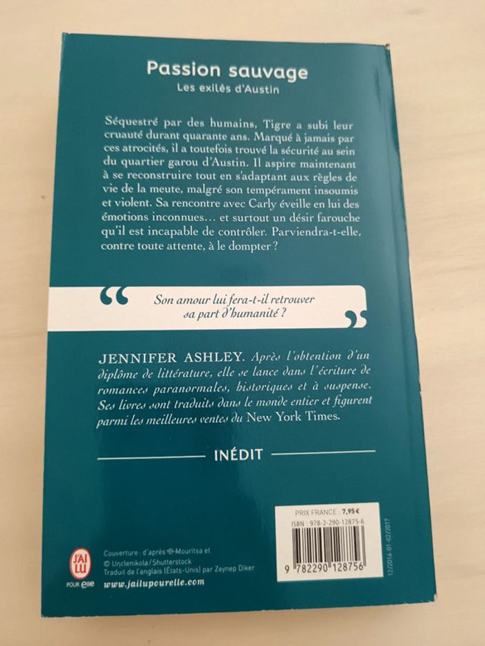 Jennifer Ashley 🍀 Passion Sauvage Les exilés d'Austin 5 - photo numéro 2