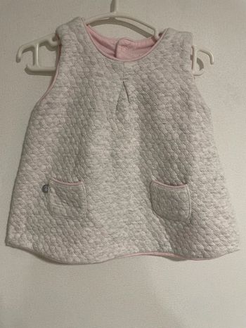 Belle robe molleton Obaibi 3 mois fille