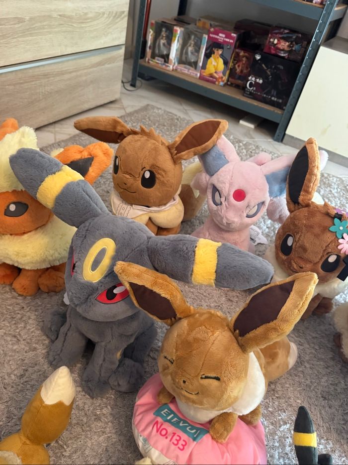 Evoli peluches eeveelutions authentique destockage - photo numéro 7