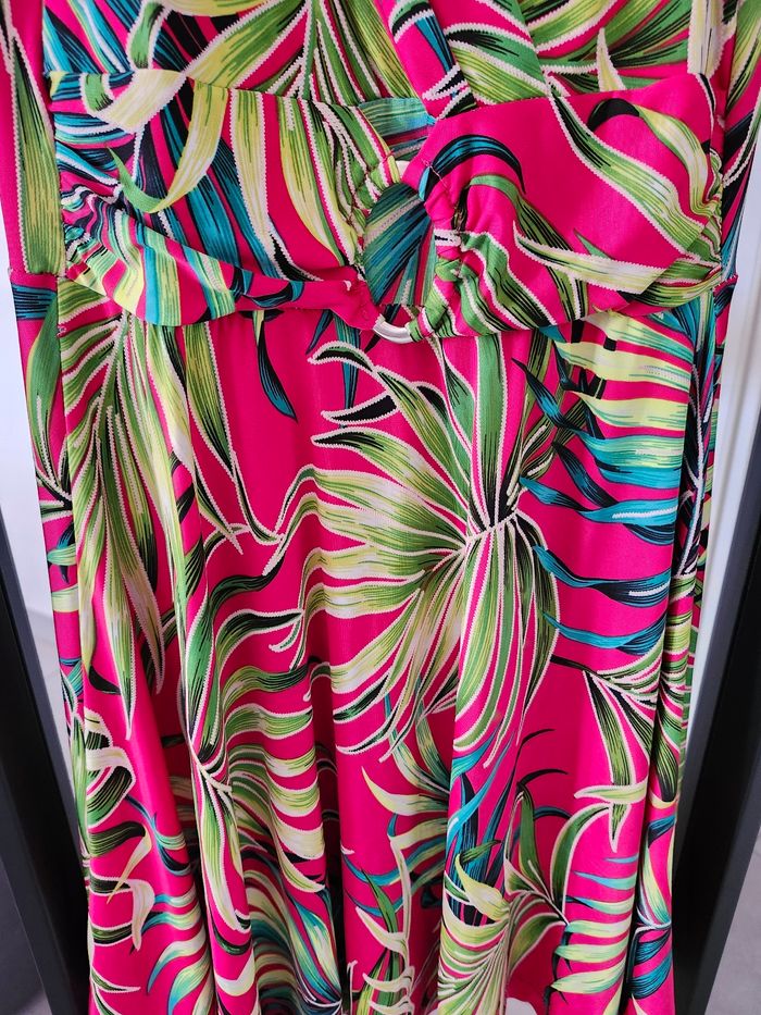 Robe tropicale Morgan taille S neuve - photo numéro 4