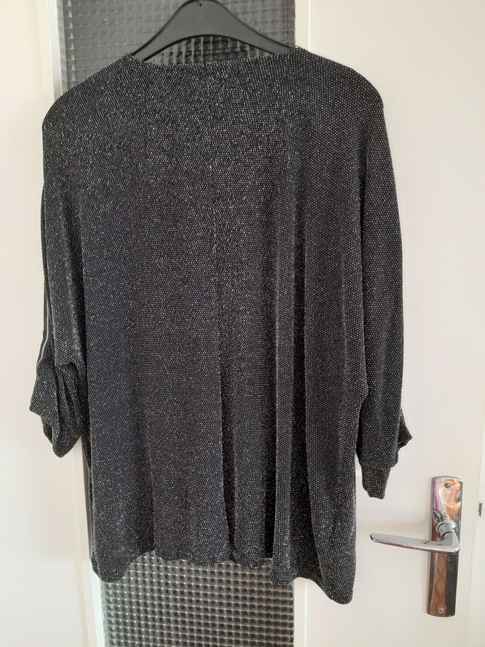 Haut noir pailleté - photo numéro 2