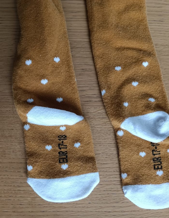 LOT : 3 paires de collants Kiabi / Orchestra 6-9 mois taille 17-18 fille - photo numéro 5