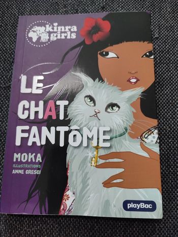 Livre le chat fantome-kinra girls