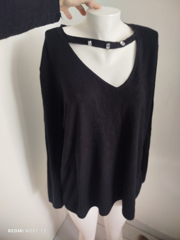 #kytie50femme. Pull léger manches longues taille 50/52 - photo numéro 2