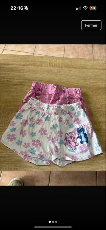 Lot de 2 short 