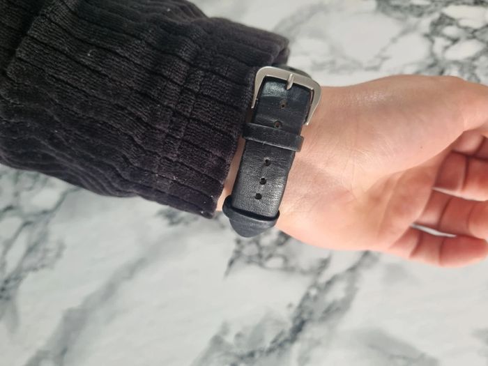 Montre en cuir et metal argenté Pulsar - photo numéro 3