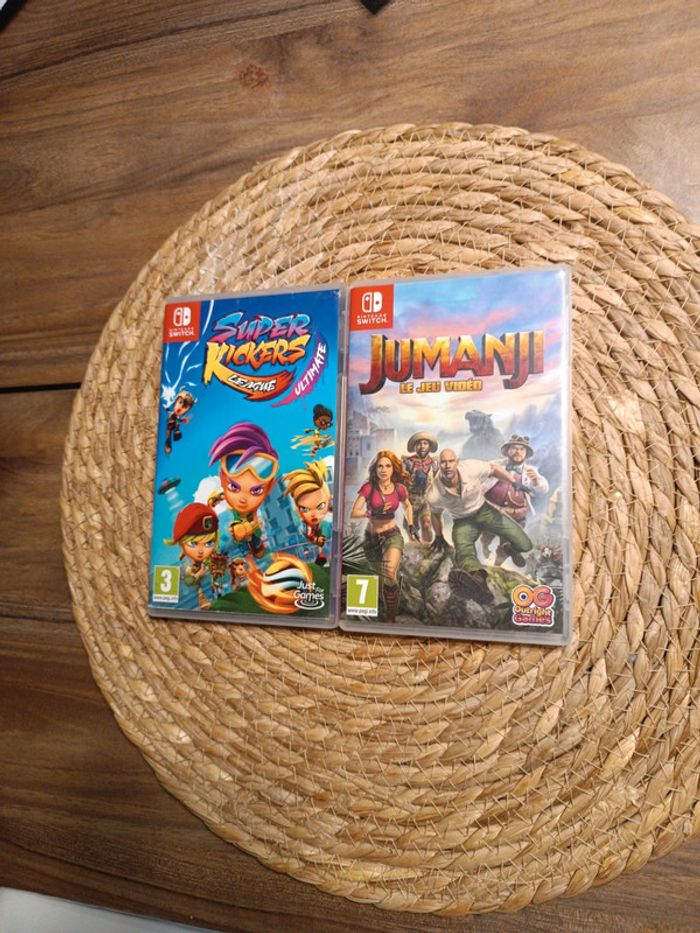 Lot 2 jeux Switch