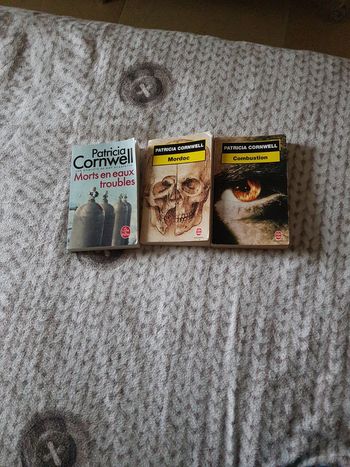 lot de 3 romans de Patricia Cornwell - Tomes 7 8 et 9