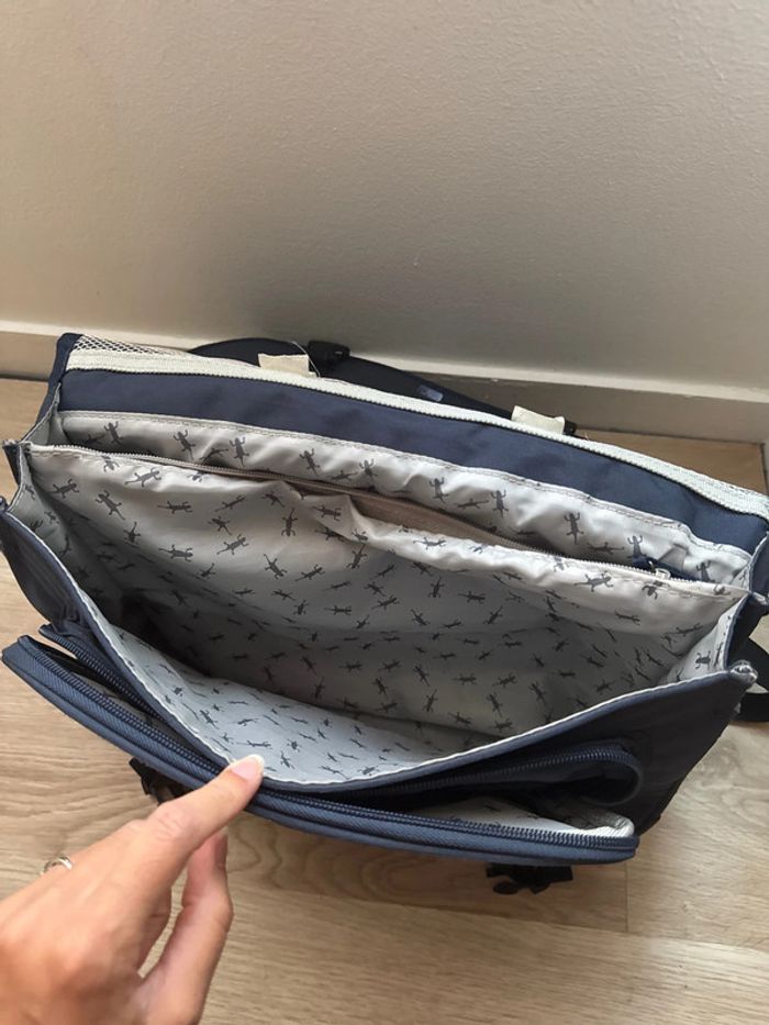 Cartable Caméléon Navy air - photo numéro 5