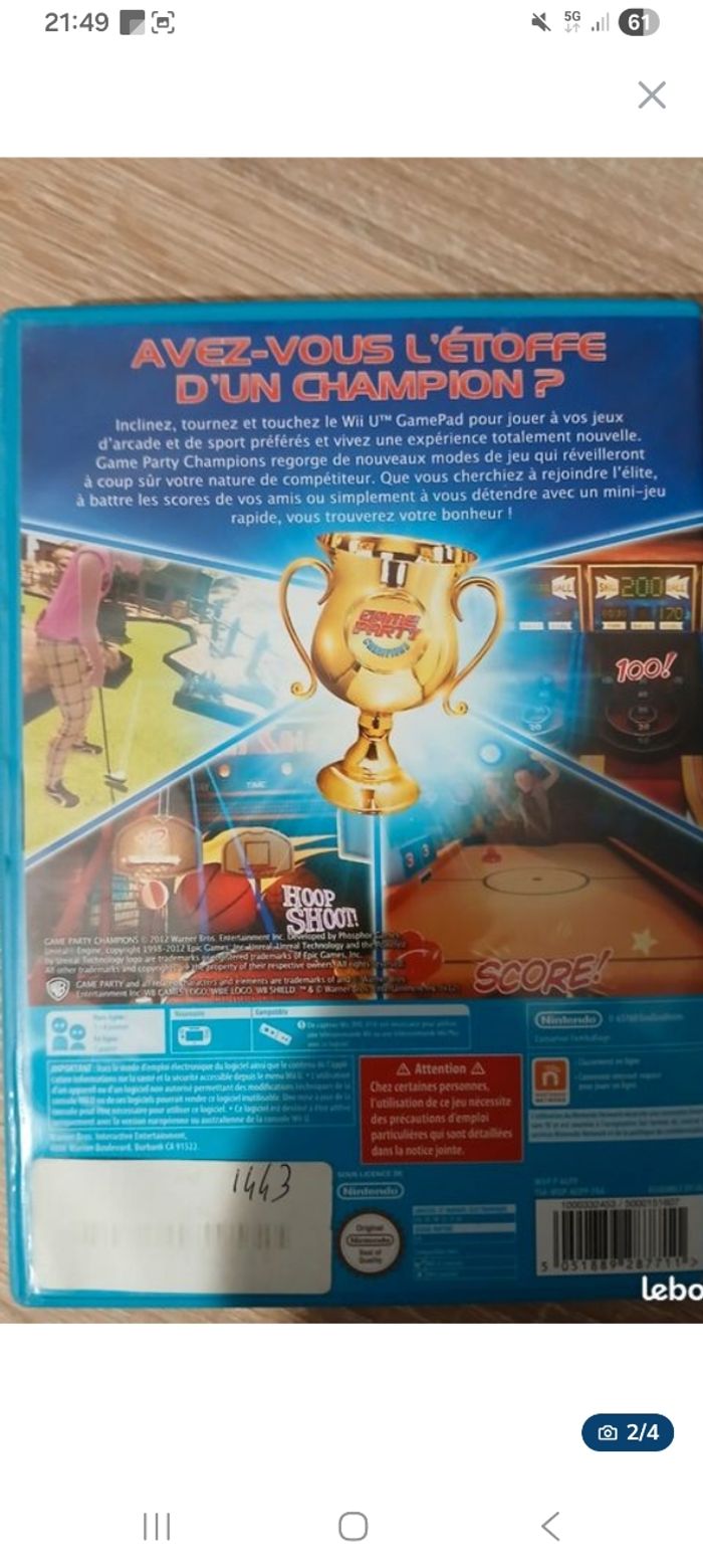 Game party champions wii u - photo numéro 2