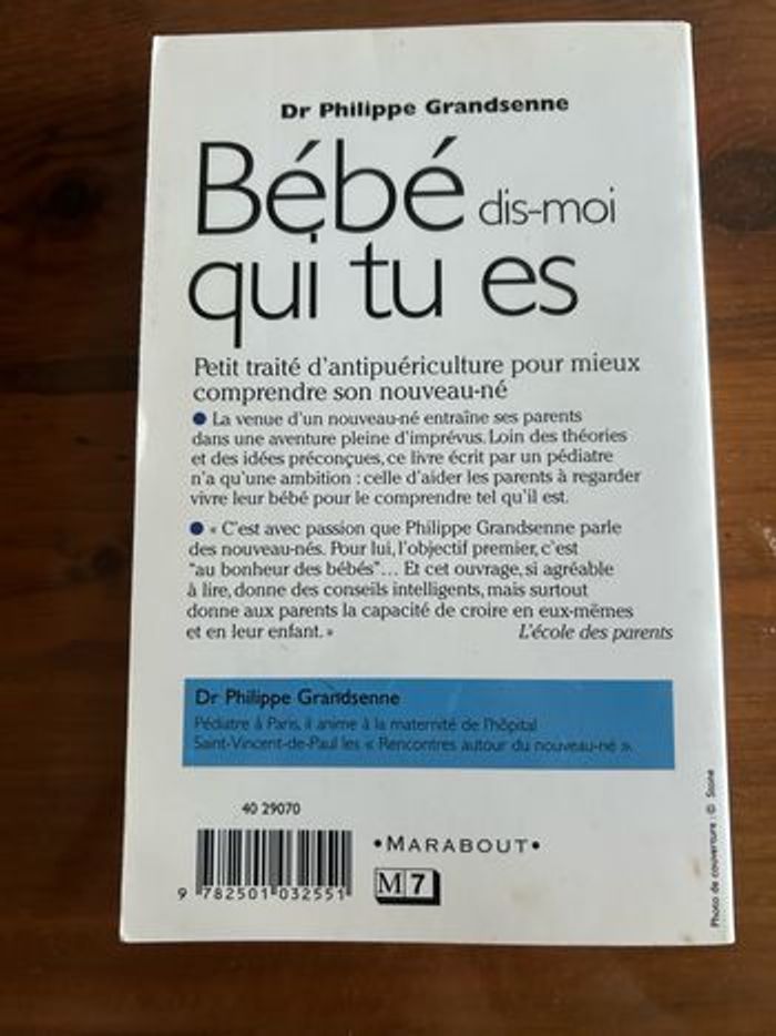Livre « bébé dis moi qui tu es » - photo numéro 2