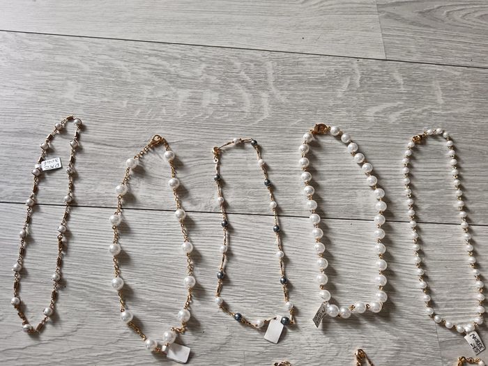 Lot collier perles - photo numéro 3