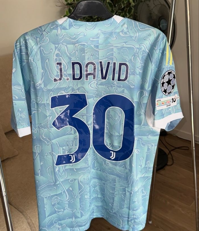 Maillots de foot Juventus Version joueur D.David - photo numéro 2