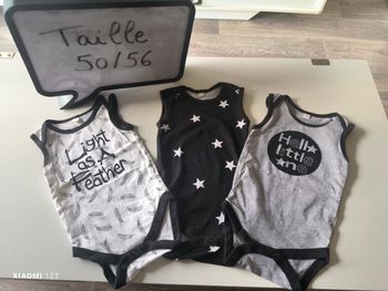 Lot de 3 bodies