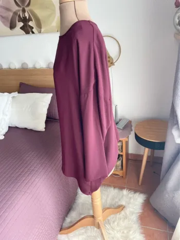 Tunique femme prune