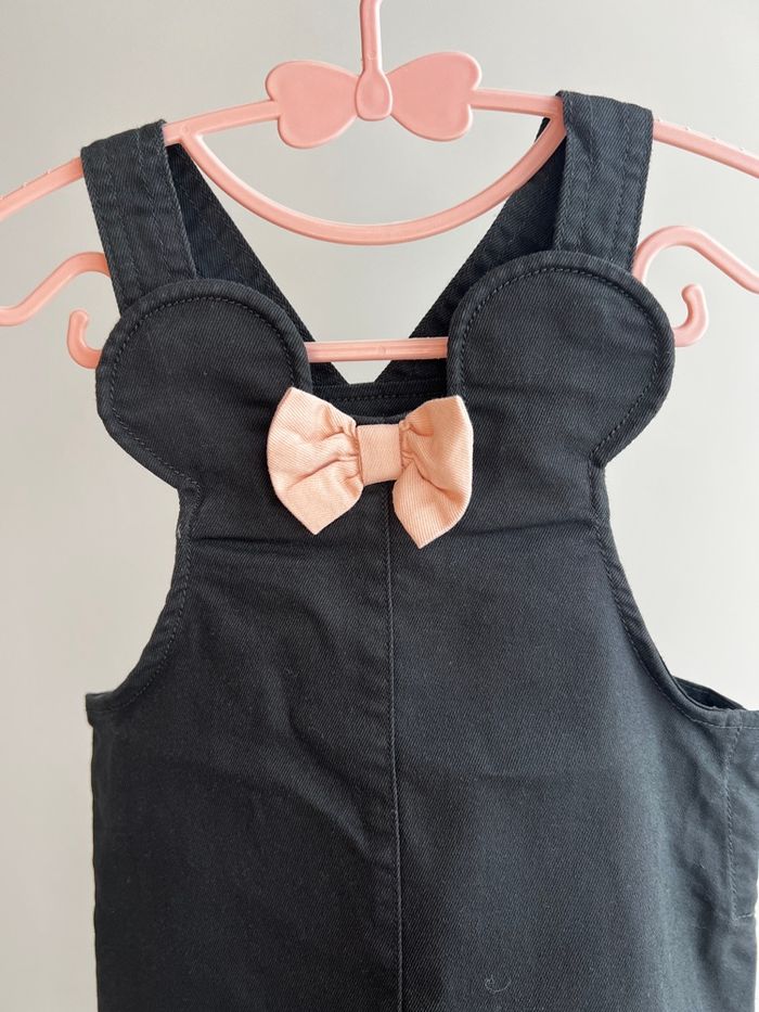 Salopette en jean noir - photo numéro 2