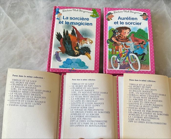 Lot de 5 Livres de la collection « Lecture Club Benjamin » - photo numéro 4