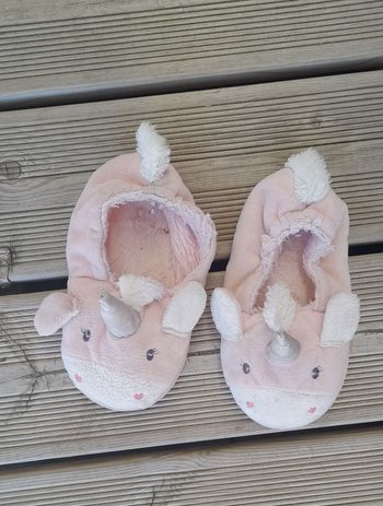 Chaussons licorne
