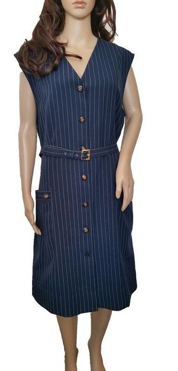 Robe vintage rayures fabrication française