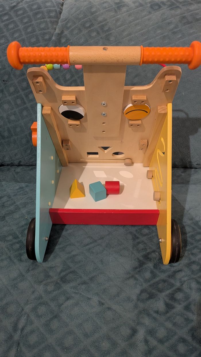 Chariot de marche bois - photo numéro 3