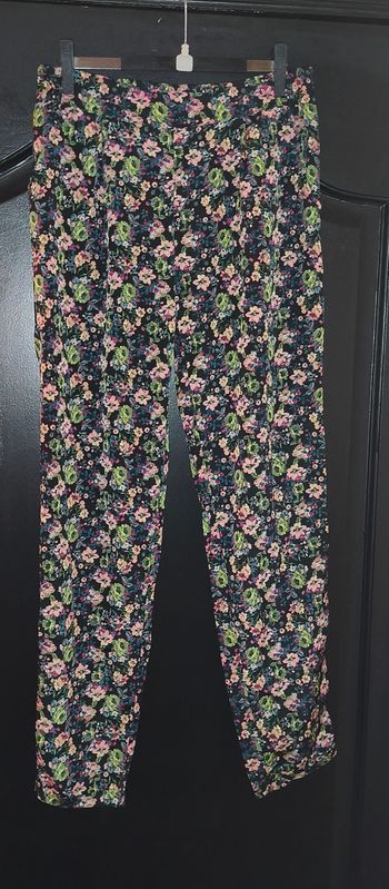 Pantalon fluide fleuri Stradivarius 