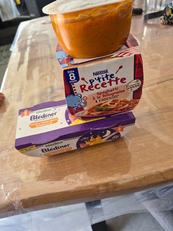 Repas bébé 