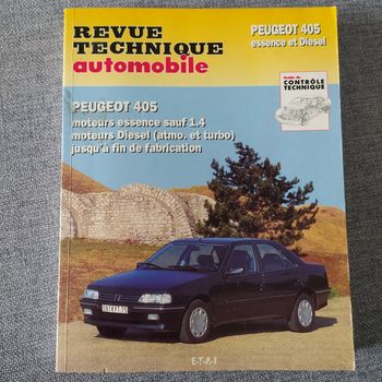 Revue technique Peugeot 405