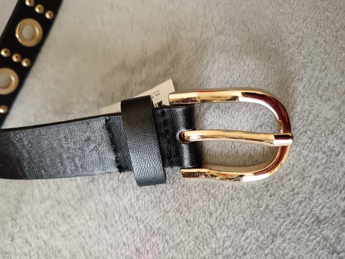 Ceinture 108 cm noir et doré - photo numéro 3