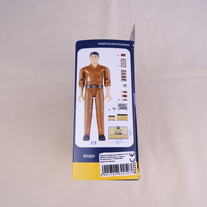 Point relais UPS bworld avec figurine Bruder en boite jamais ouvert - photo numéro 2
