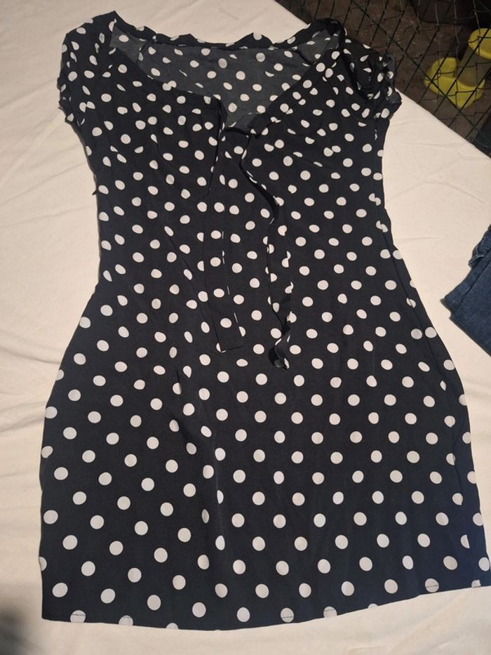 Robe à pois