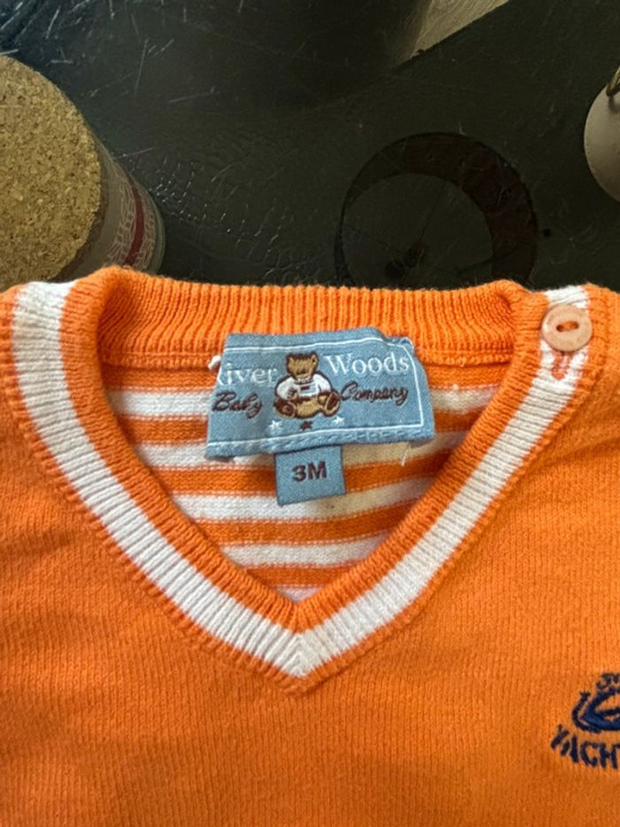 Pull orange - photo numéro 2