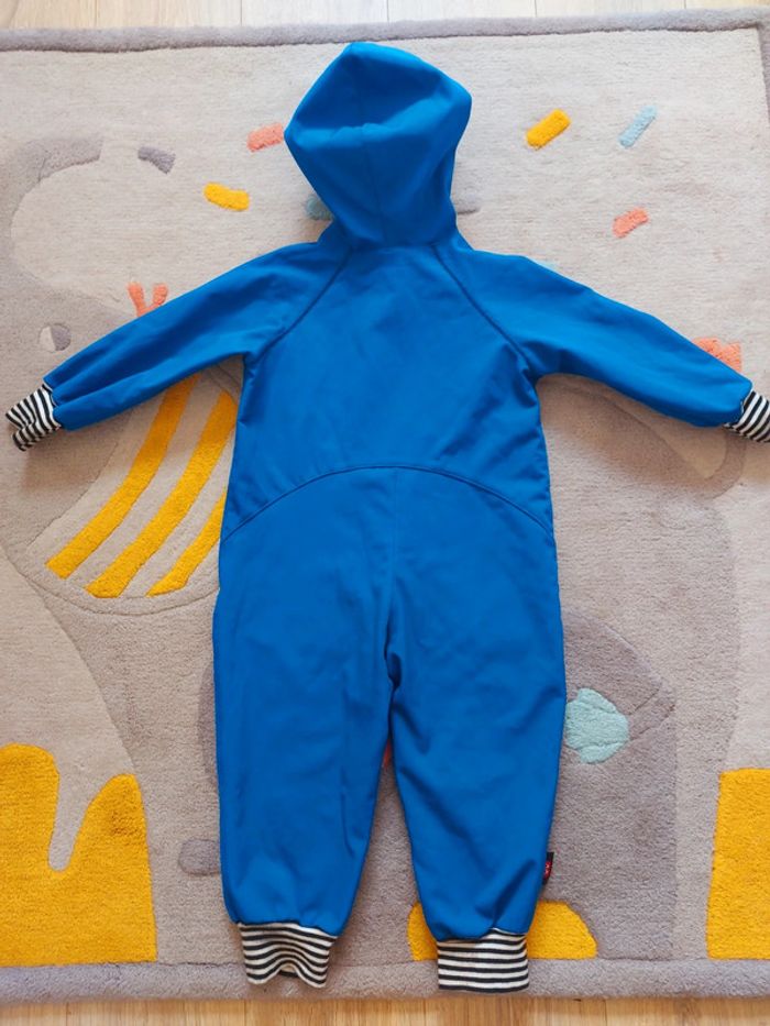 Combinaison softshell IELM bleu marinière 98cm - photo numéro 4