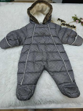 Combipilote Obaibi 3-6 mois neuve jute lavé 59-68 cm