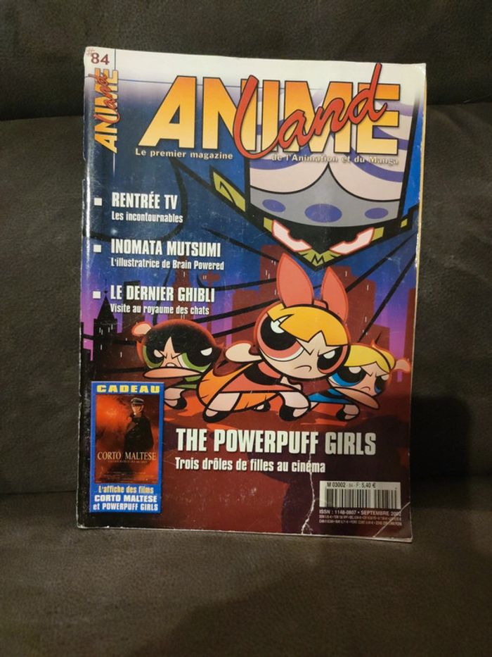 Magazine vintage animeland numéro 84 septembre 2002