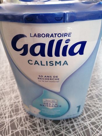 Lait gallia 0/6 mois 