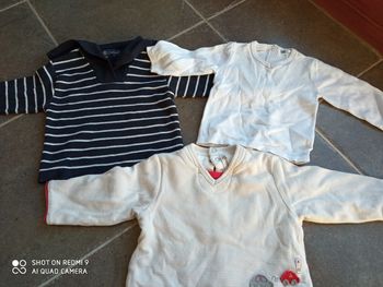 Lot trois hauts pull