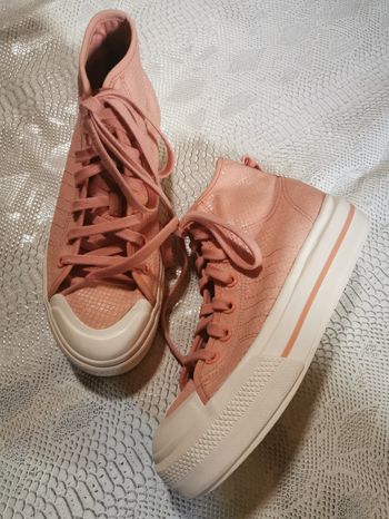 Baskets montantes à plateforme Adidas T 39, 5