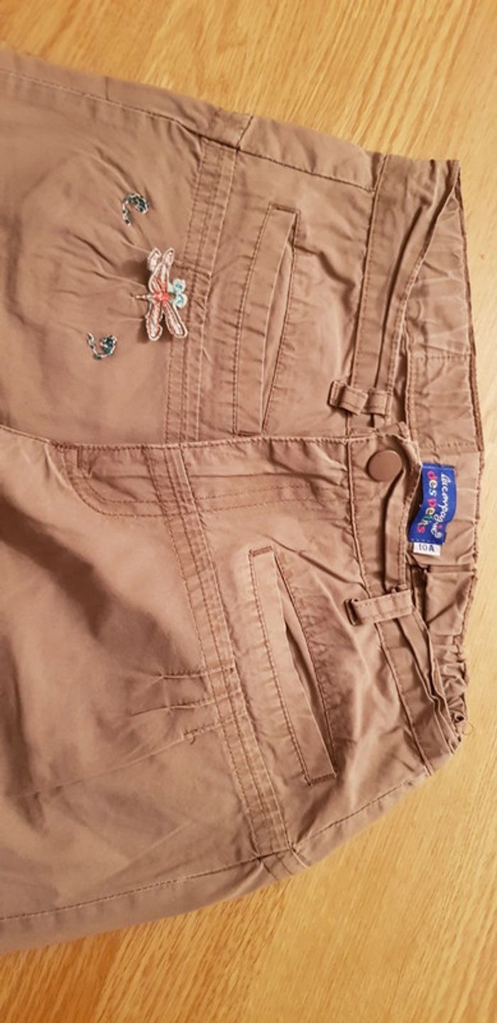 Pantalon La Compagnie des Petits marron clair - photo numéro 4