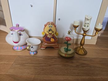 Lot figurines La Belle et la Bête