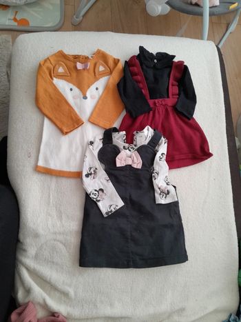 Lot robes mi saison 6mois