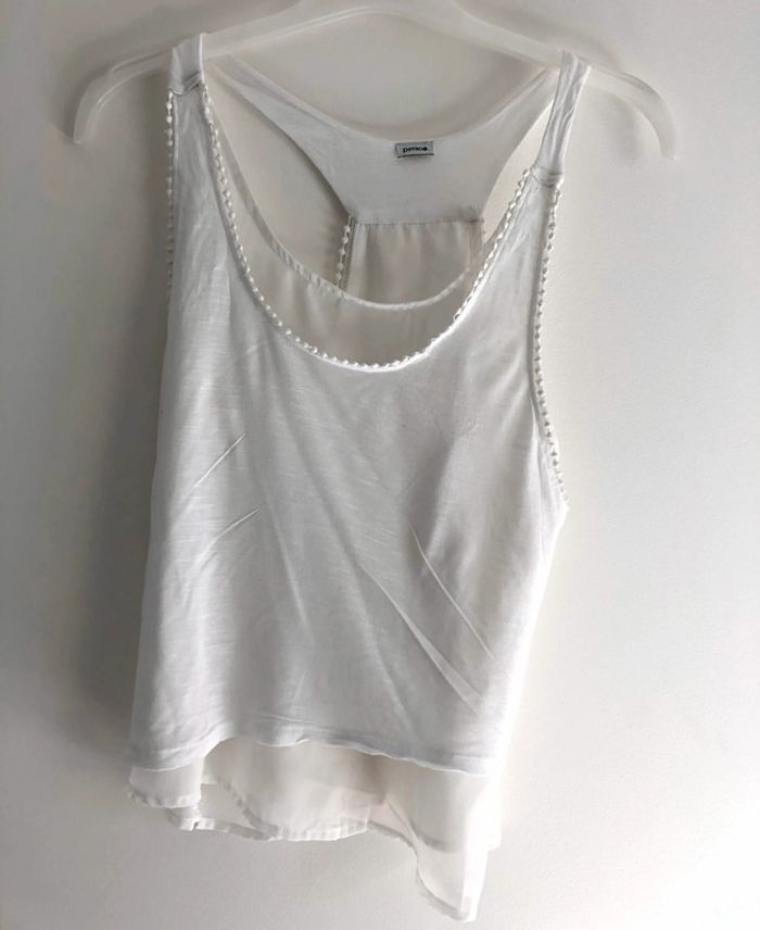 Top fluide léger blanc Pimkie taille M