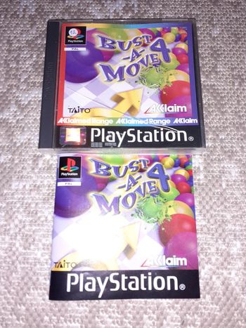 Jeu playstation 1 ps1 bust a move 4