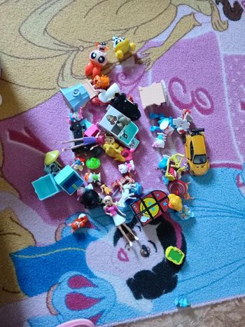 Sac de jouets divers