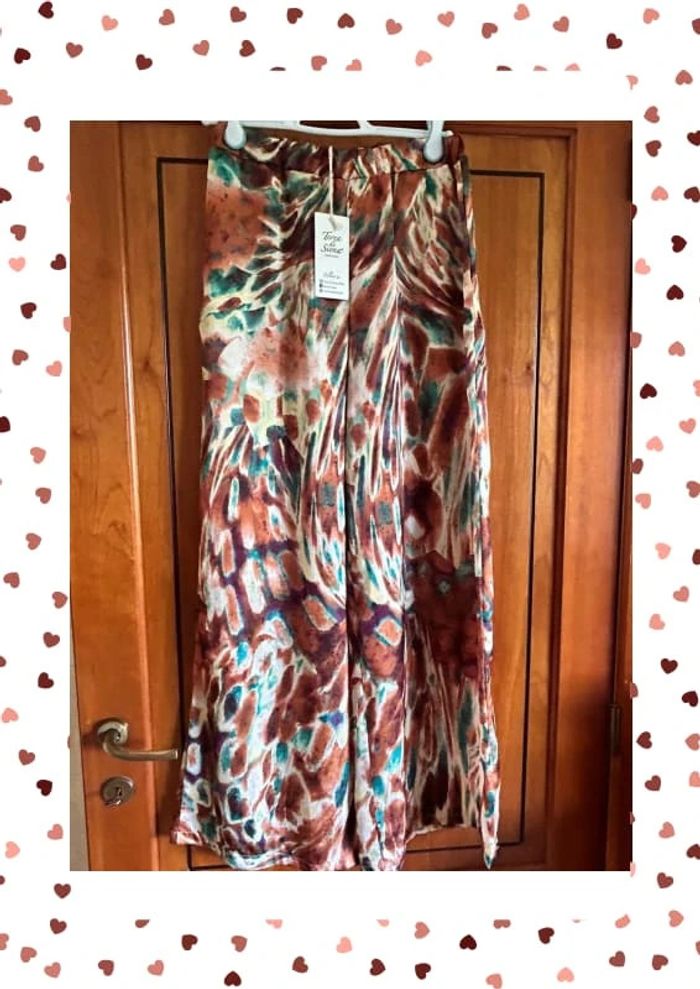 Pantalon fluide Terra di Siena petit taille unique - photo numéro 2
