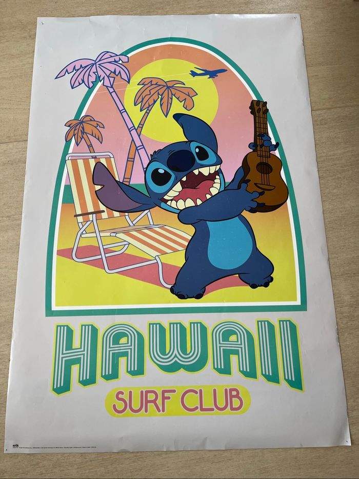 Poster / affiche stitch