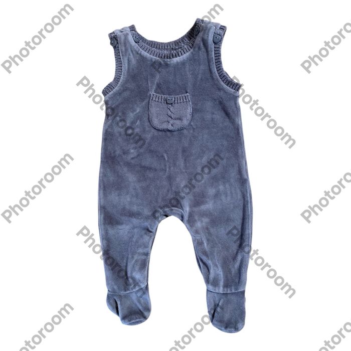 Pyjama Grenouillère salopette grise Taille 3 mois